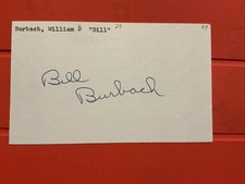 Bill Burbach🔥🔥MLB: 1969 New York Yankees🔥🔥Autograph🔥🔥