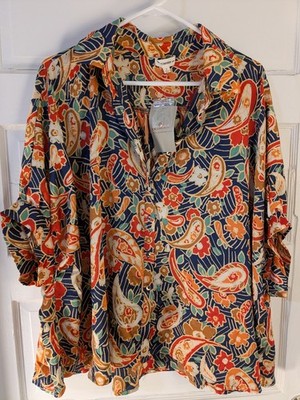 Women's EE: Some Oversized Boho Top Small