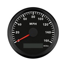 Universal Mph Gps Speedometer Odometer Kit 160mph Speed Gauge For Car Motorcy...