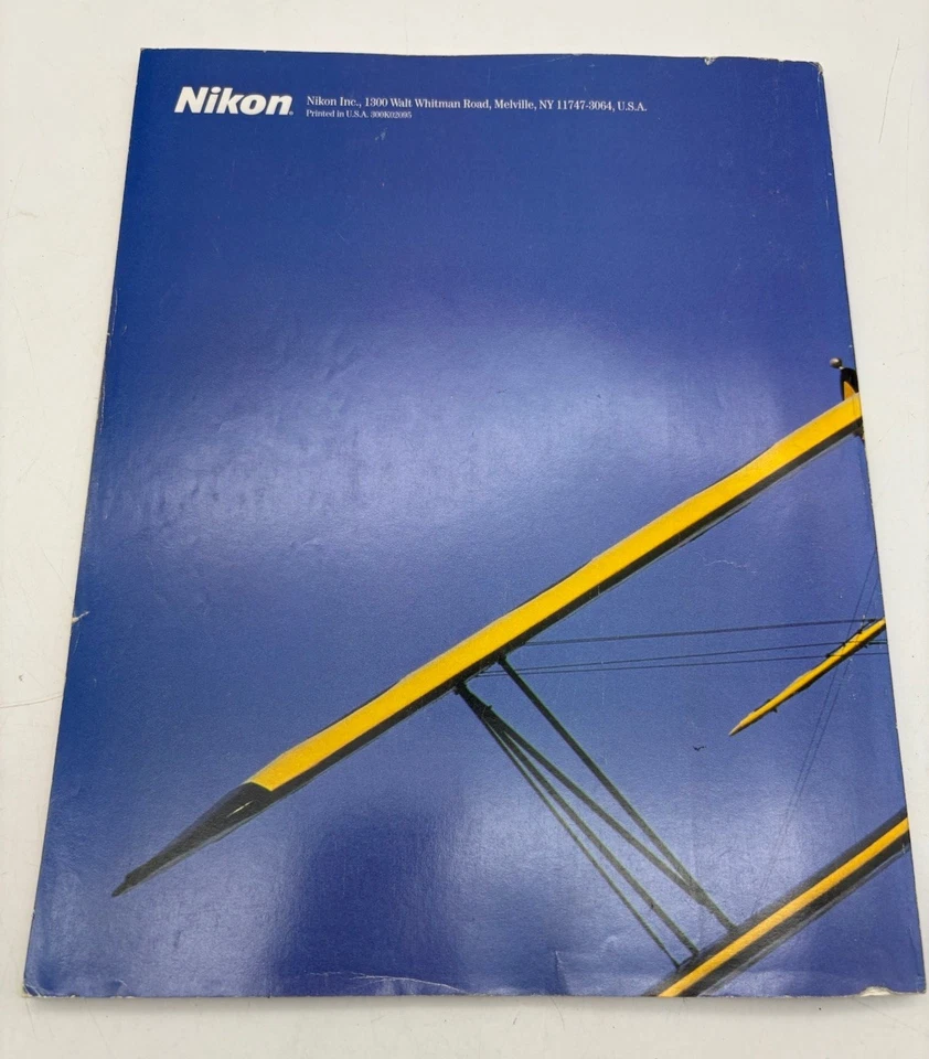 Folleto fotográfico catálogo guía de productos de línea completa Nikon vintage $4,95 Foto 2 de 2