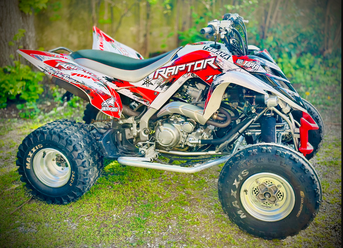 Kit déco Yamaha YFM 700 RAPTOR 2006-2012 - LIMITED V2