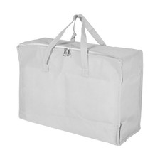 Wardrobe storage bags, 70L waterproof blankets bag, light grey