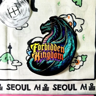 EDC 2026 Official Forbidden Kingdom Sticker Waterproof Vinyl Car Decal Insomniac - Photo 1/2