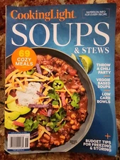 Cooking Light Soups And Stews (12/2025) NEW MSRP $12.99 69 Cozy Meals