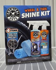 Chemical Guys 4 Piece Wheel Tire Shine Kit W Applicator Towel