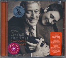 A Wonderful World by Tony Bennett & K.D. Lang (CD, 2002, RPM) New