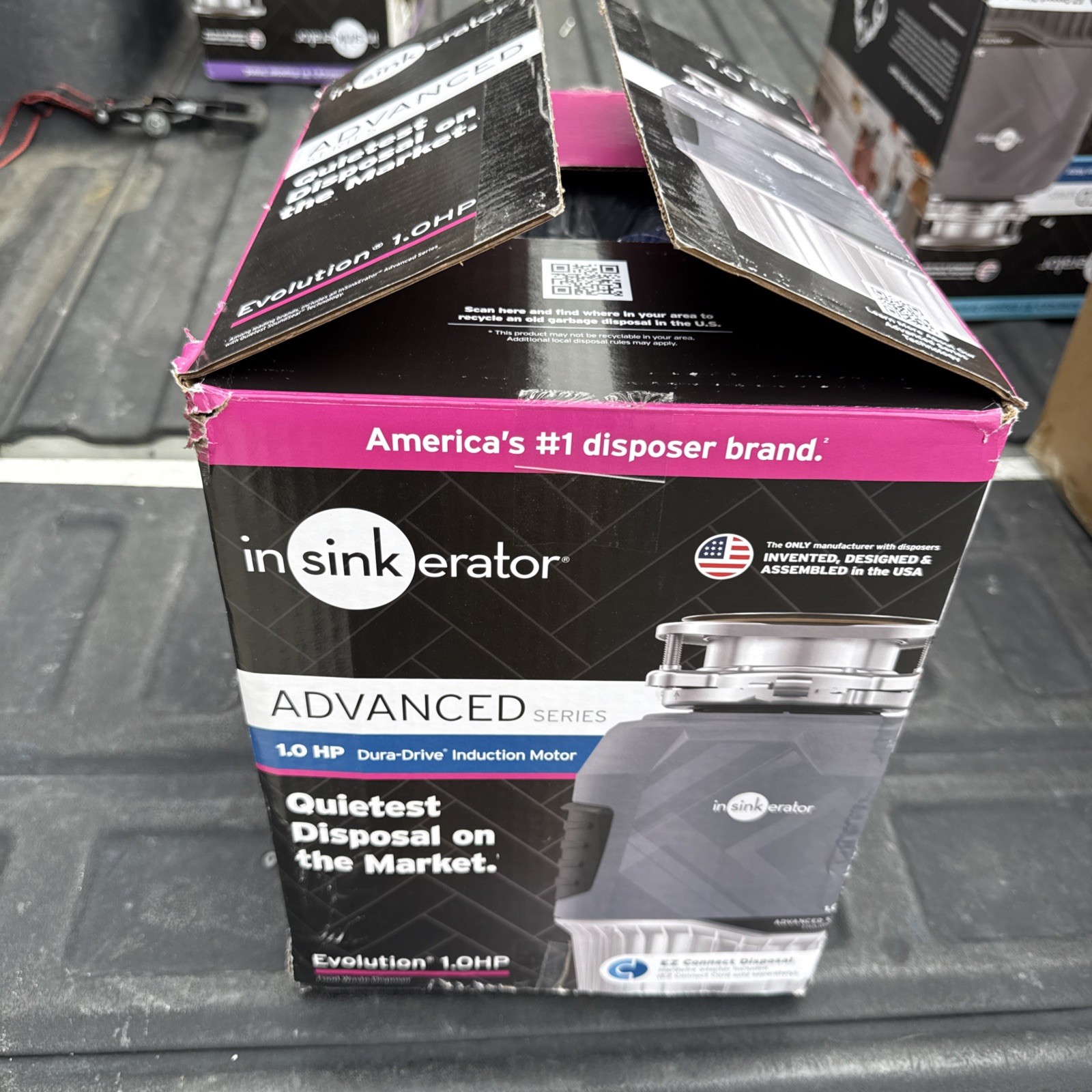 InSinkErator EVOLUTION 1HP, Advanced Series Continuous Feed Food Waste 