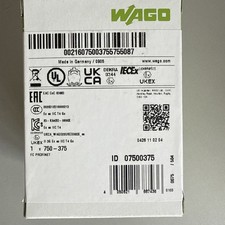 Wago 750-375 Feldbuskoppler PROFINET IO Brand...
