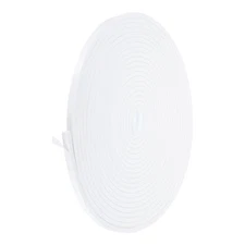 Weather Stripping Door Seal 3/8 Inch x 1/4 Inch x 32 Ft Self Adhesive White
