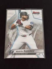 Agustin Ramirez Wave Refractor (RC) - 2025 Bowman's Best Rookie- Miami Marlins
