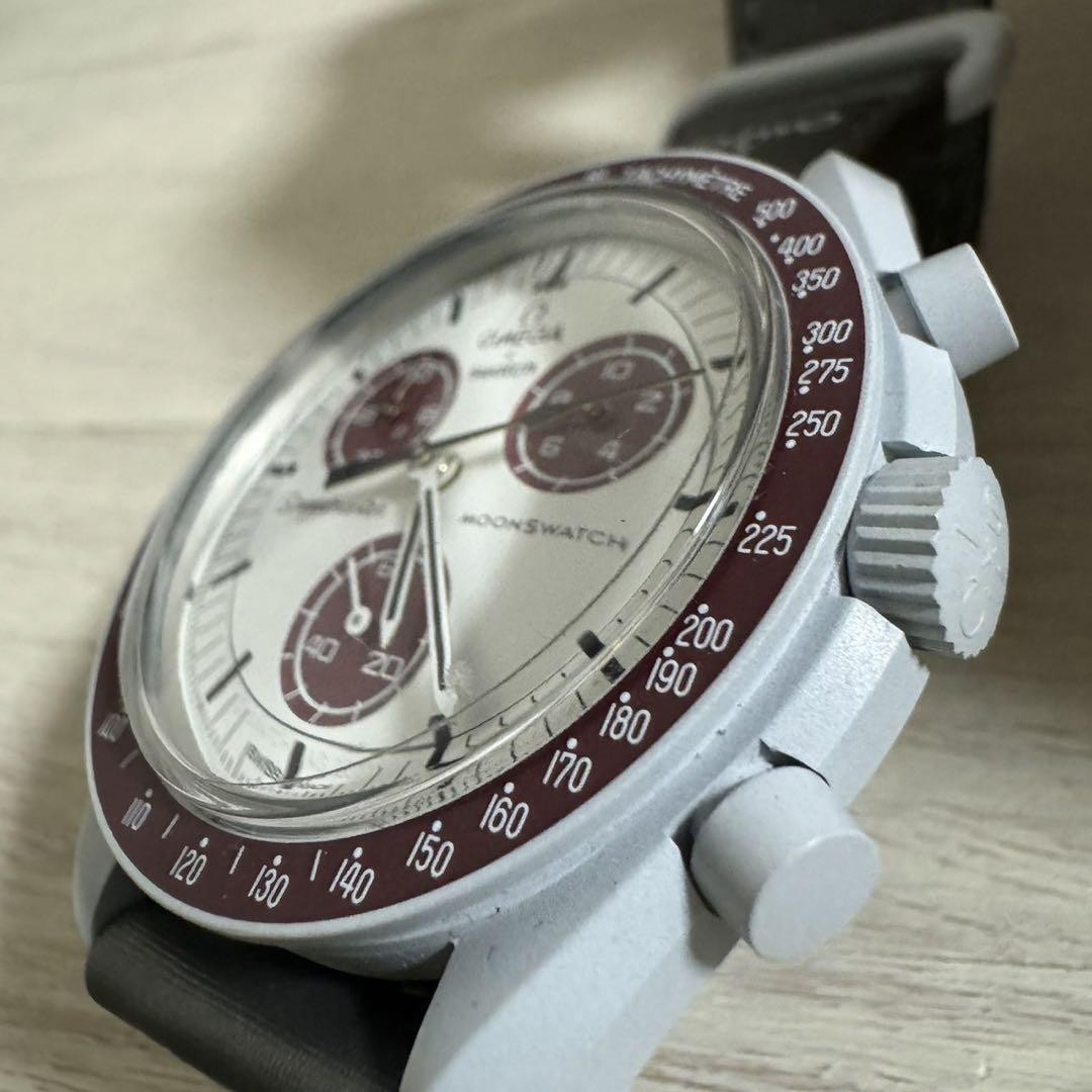 ☆*中様 OMEGA Speedmaster Mission to Pluto MISSION TO PLUTO - Bioceramic MoonSwatch Collection