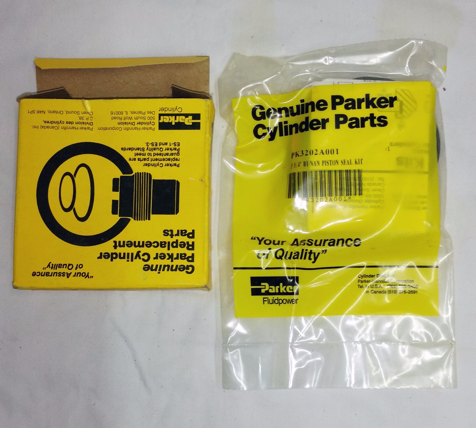 PARKER HANNIFIN PK3202A001 31/4" BUNAN PISTON SEAL KIT CYLINDER