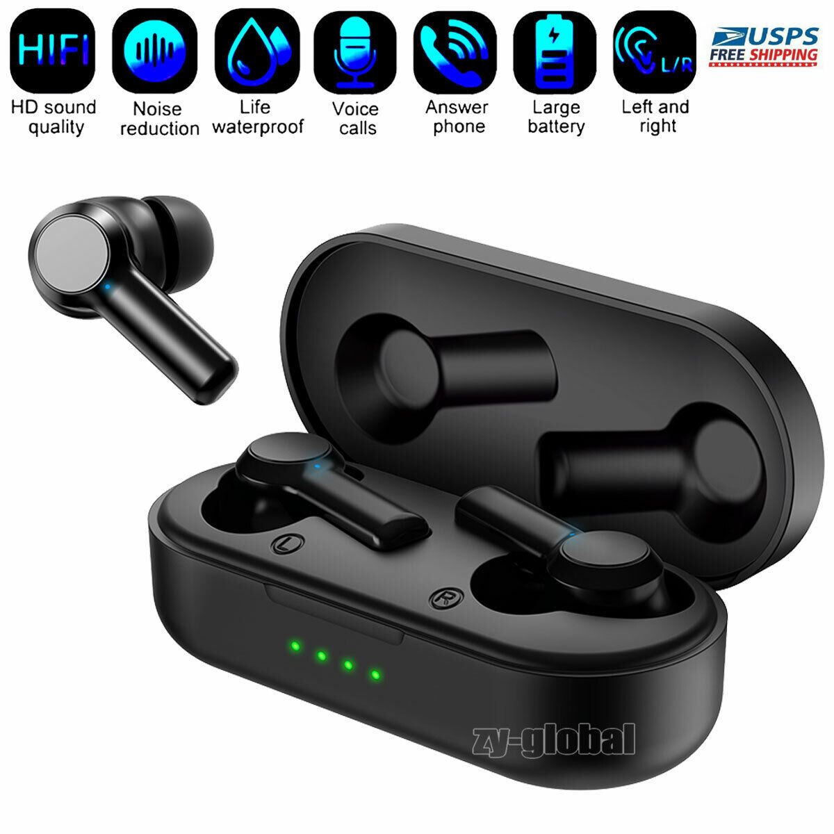Bluetooth Earphone Wireless Headsets For Apple iPhone 6/6s/7