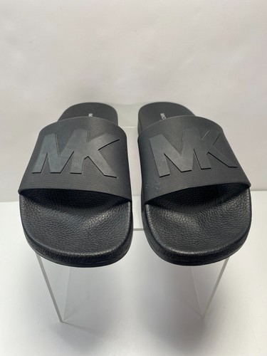 Michael Kors Logo-Embossed flip flops Slides Women Size 10 - Picture 2 of 8