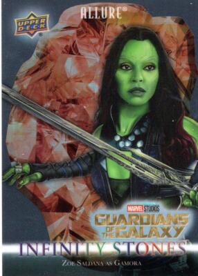 Marvel Allure Reality Stone [299] Verfolgungsjagd Karte 4 Zoe Saldana als Gamora