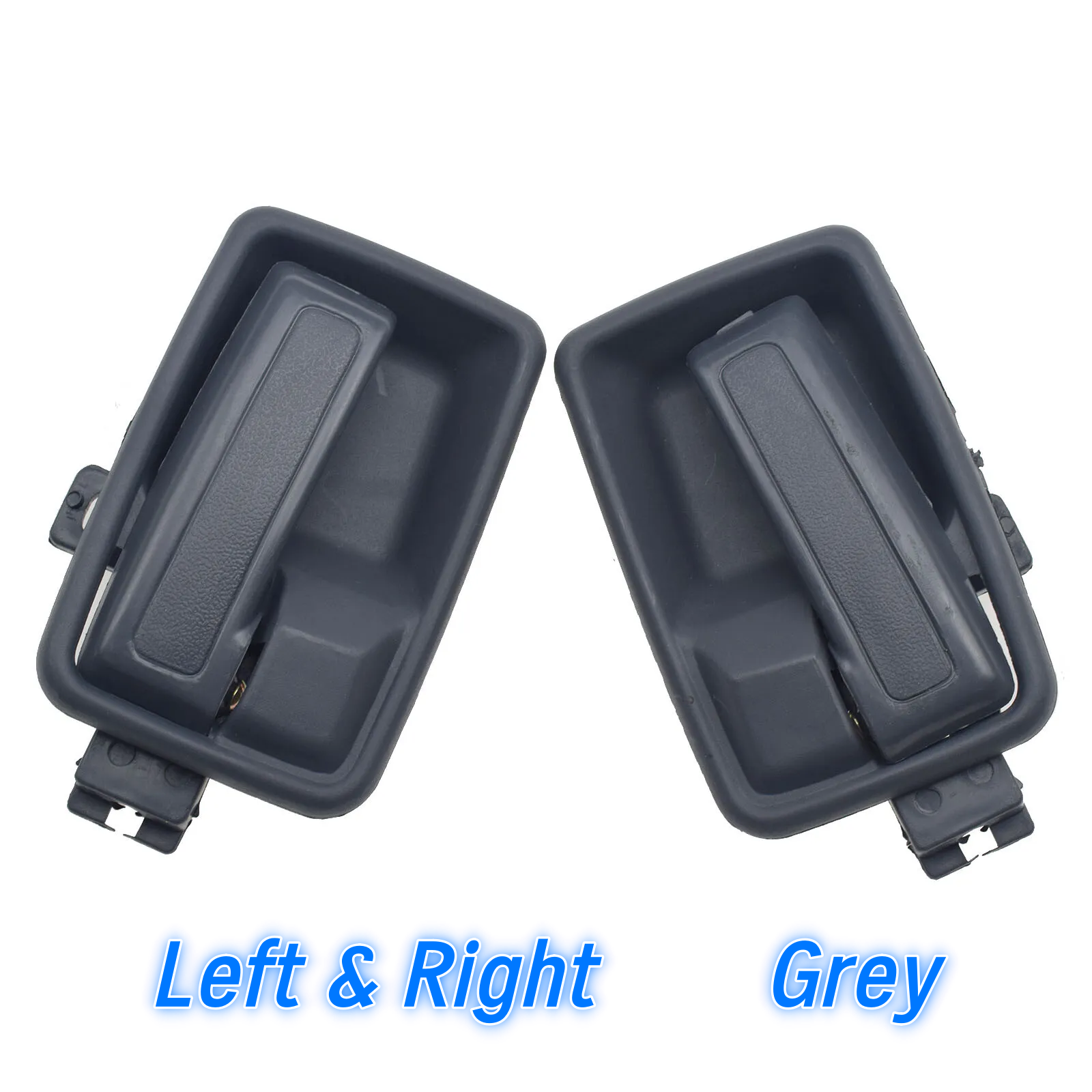 Interior Inner Door Handle Left Right Grey Fit For 88-95 Isuzu TFR KBZ KB PICKUP