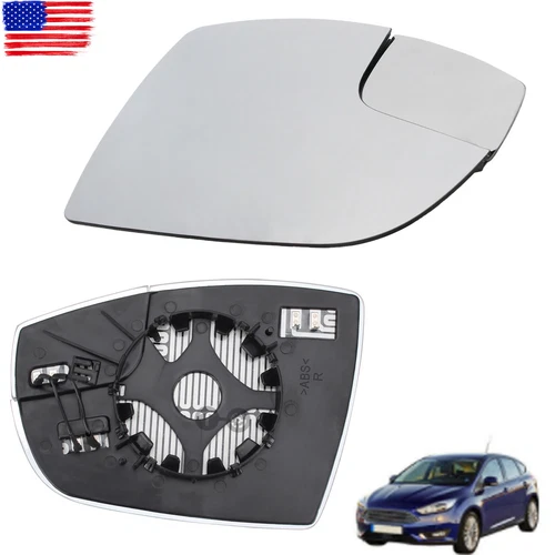 For 2012-2018 Ford Focus NEW Right Passenger Side Mirror Glass CM5Z-17K707-G
