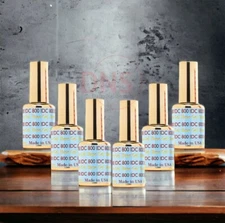 DC UV/LED Cure Soak off Gel 0.6 oz - Base Coat #800 (Pack of 6)