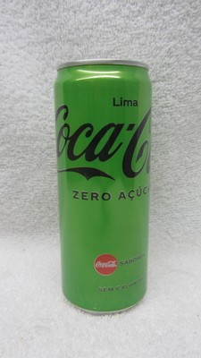 Portugal Coca Cola Coke Zero Sugar LIME Can 2023 Empty 330ml Zero Acucar Lima