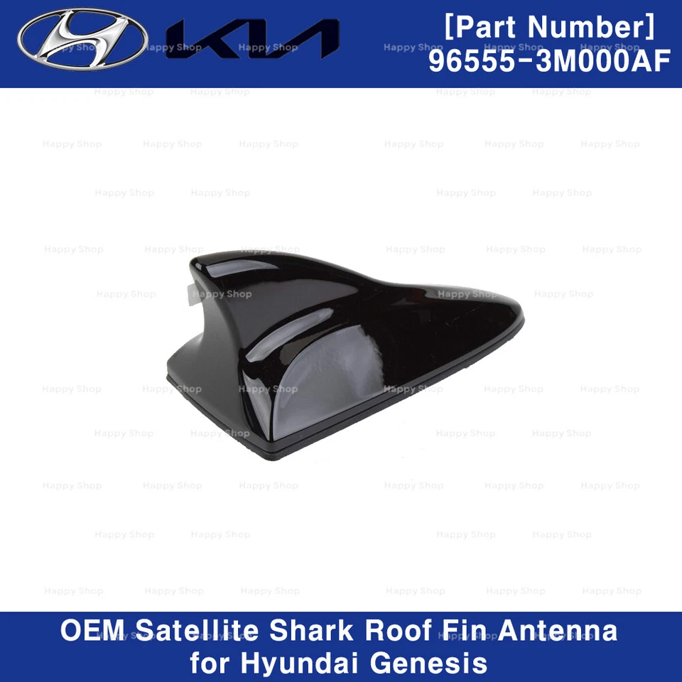965553M000AF Genuine Satellite Shark Roof Fin Antenna for Hyundai Genesis 09-14 - Image 2 of 3