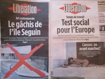 2 LIBERATION 10. & 11. Mai 2005 / Île SEGUIN ; ''Battle in the Sky'' REYGADAS