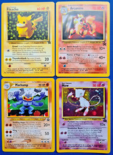 Original Black Star Promo Pokemon Cards Pikachu Arcanine Mew Vintage 1999 WOTC