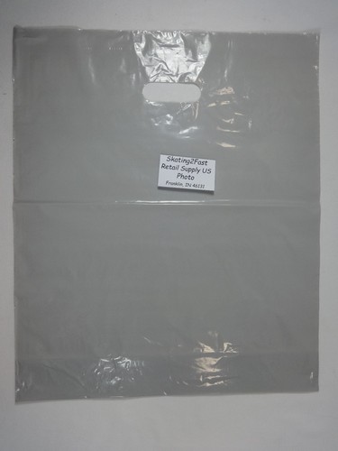 Borse per la spesa al dettaglio merce bassa densità 15" x 18" x 4" lucide  - Foto 27 di 29