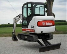 Bobcat 329 Decals Stickers Complete Kit