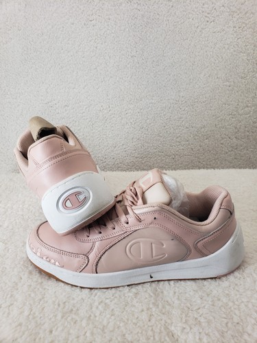 Champion Super C Court Low Mono Women Sneakers 11W Pink Low Top Comfort Shoes - Picture 14 of 19