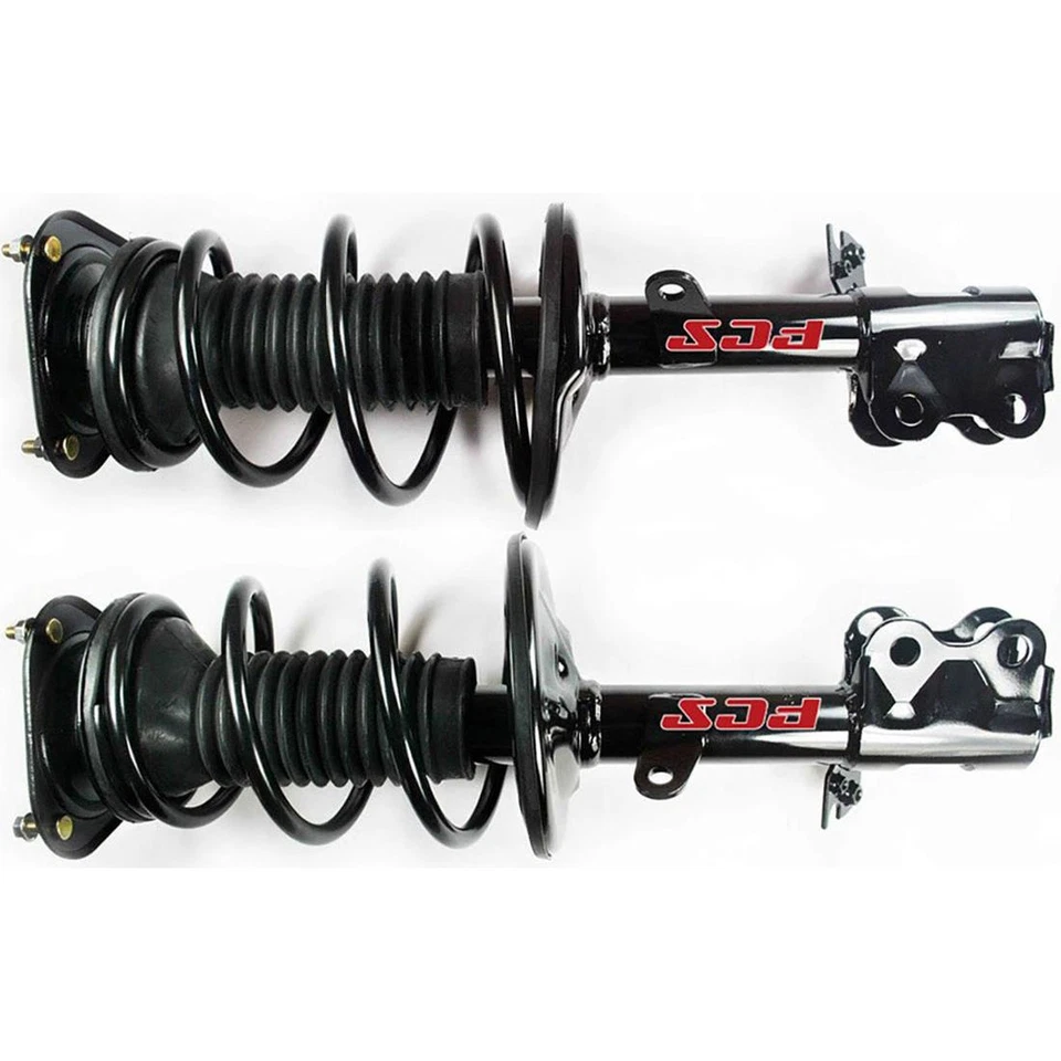 Juego completo de 2 piezas de muelles helicoidales y puntal delantero para Toyota Prius FCS 2001-2003 Foto 4 de 4