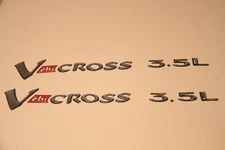 ISUZU VehiCROSS LETTERS BADGE EMBLEM LOGO DECAL 3D