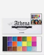 Lot of 6 UCANBE Athena Face Body Paint Oil Palette, Professional Flash Non Toxic