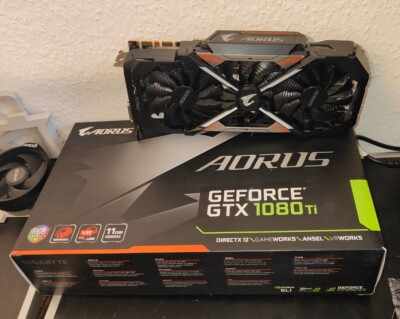 GIGABYTE NVIDIA GeForce GTX 1080 TI OC 11GB VRAM Aorus Xtreme | Generalüberholt!