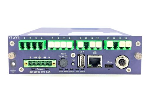 Viavi JDSU OTU 5000 1625 nm EOTDR2-L-A1-COTU MEDIUM RANGE 16-Port OTDR SM - Bild 2 von 13