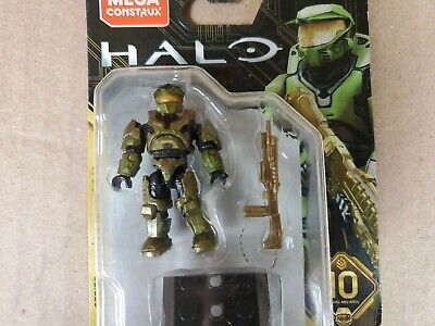  Halo Heroes Mega Construx Pro Builders Series 10 Master Chief  Mini Figure GFT35 : Toys & Games