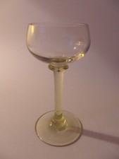 Antik Vintage Art Nouveau Glas Weinglas  verre à vin Sammlerstück selten