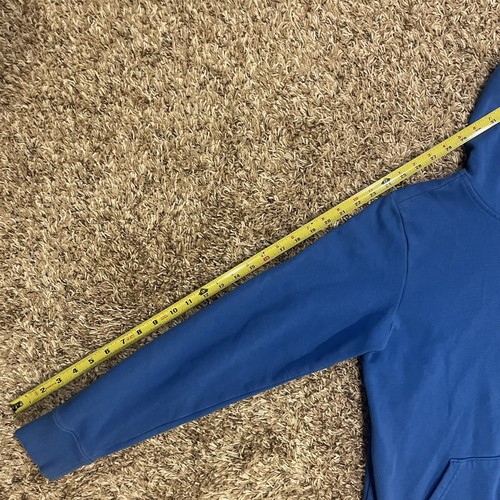 The North Face Boys Blue Hoodie Sweatshirt Youth XL (18/20) Never Stop Exploring - Picture 12 of 12