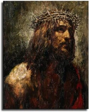 Jesus Christ Crown of Thorns 8" x 10" ULTRA PREMIUM PRINT ready to be framed