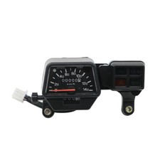 For Yamaha DT125R DT200R DT200WR Speedometer Tachometer Instrument Gauge Black