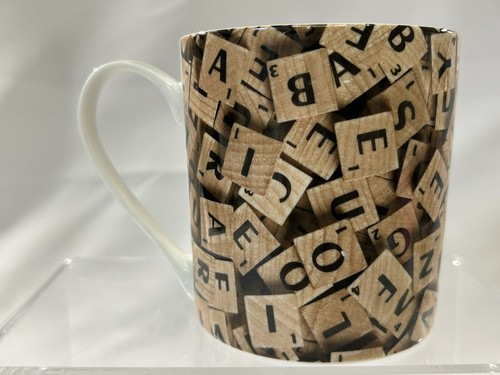 Wild & Wolf 2015 “Scrabble” Ceramic Mug ~ Read Description - Picture 3 of 7