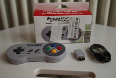 Nintendo Super Nintendo Controler Wireless USB mit Verpackung