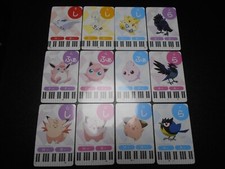 Pokemon Music Musical Note Card x12 Togepi Jigglypuff Clefairy etc #3740