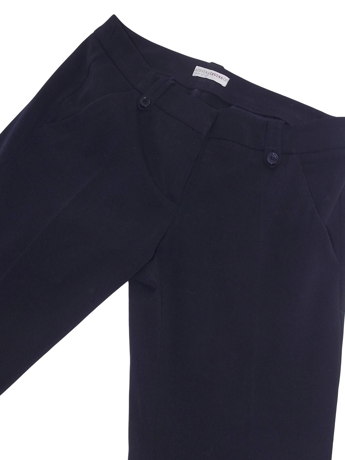 Ginocchiera donna Divina 42 W28 M Medium blu scuro Made Italy Capri image 4