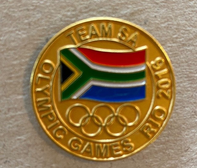 RIO 2016 OLYMPIC PINS DATED SOUTHAFRICA NOC PIN eBay