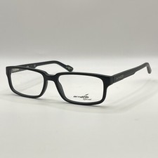 Arnette Eyeglasses MOD.7057 1108 Black Rectangle Full Rim 53-16-145 Frames Only 