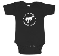 Ford Bronco Baby Infant One Piece Romper Bodysuit Cute Baby Gifts
