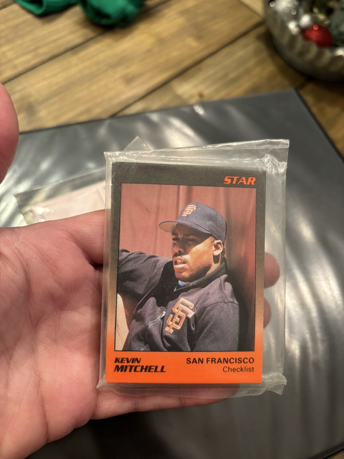 1989 Star San Francisco Giants Factory-Sealed Set/11 Kevin Mitchell Will Clark
