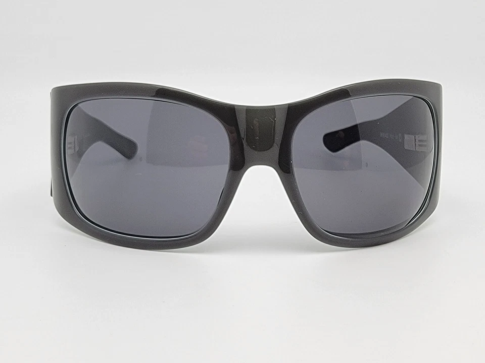 Gafas de sol Missoni MI50403 verde azul sobre marco negro grises envolventes de lentes Italia 6 mm Foto 2 de 4