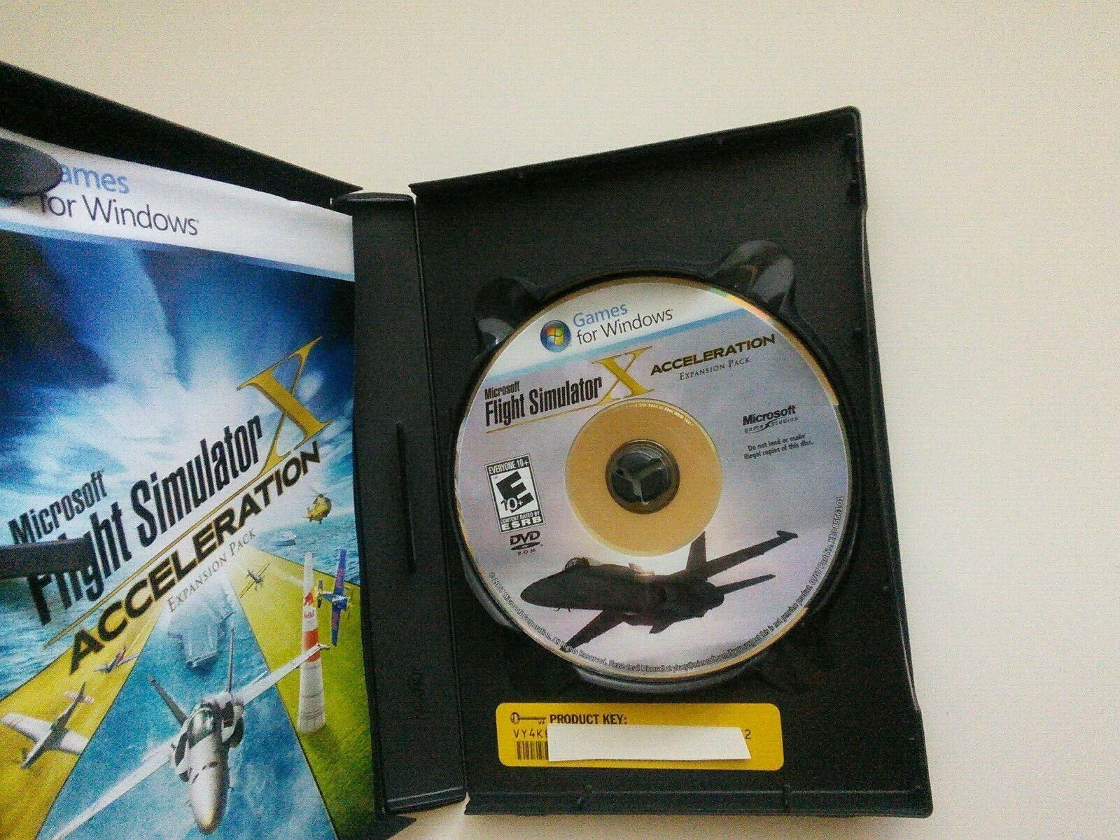 Microsoft Flight Simulator X and Acceleration PC Expansion Pack DVD  882224531610