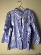 Vintage Powerpuff Girls Rain Jacket Child Size 10/12 L Power Puff Coat EXCELLENT